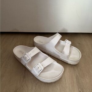 MIA Double Strap Sandals